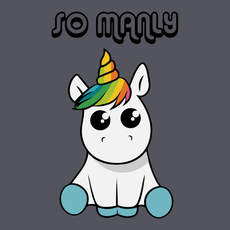 So Manly Funny Unicorn Vintage Hoodie by artisFamous | Teevron