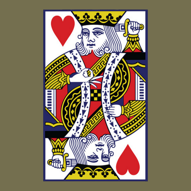 King Of Hearts Vintage Hoodie by artisFamous | Teevron