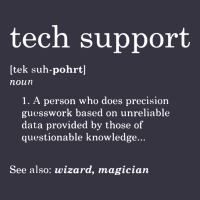 Funny Tech Support Definition Vintage Hoodie | Teevron