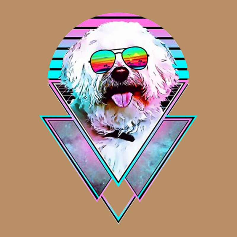 Bichons Frise Dog Vintage Vintage Hoodie by artisFamous | Teevron