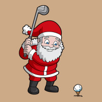 Santa Claus Golf Christmas Golfer Golfing Gift Vintage Hoodie | Teevron
