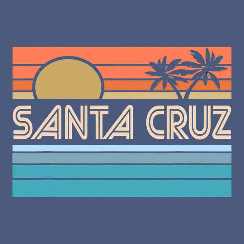 Santa C.r.u.z Cali Sunset 70s 80s Surfer Summer Sun Vintage Hoodie by artisFamous | Teevron