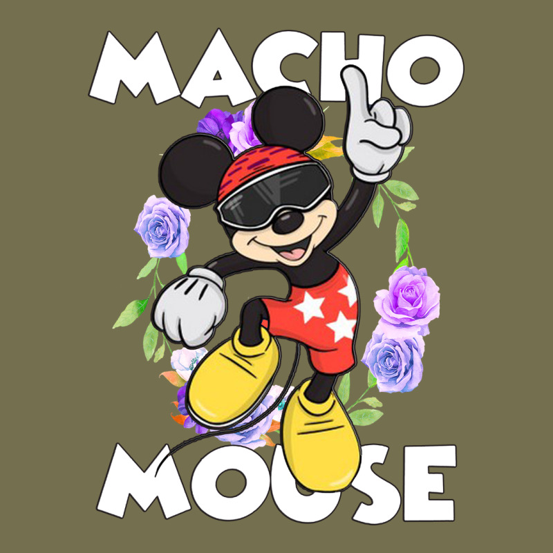 Macho Mouse Vintage Hoodie by artisFamous | Teevron