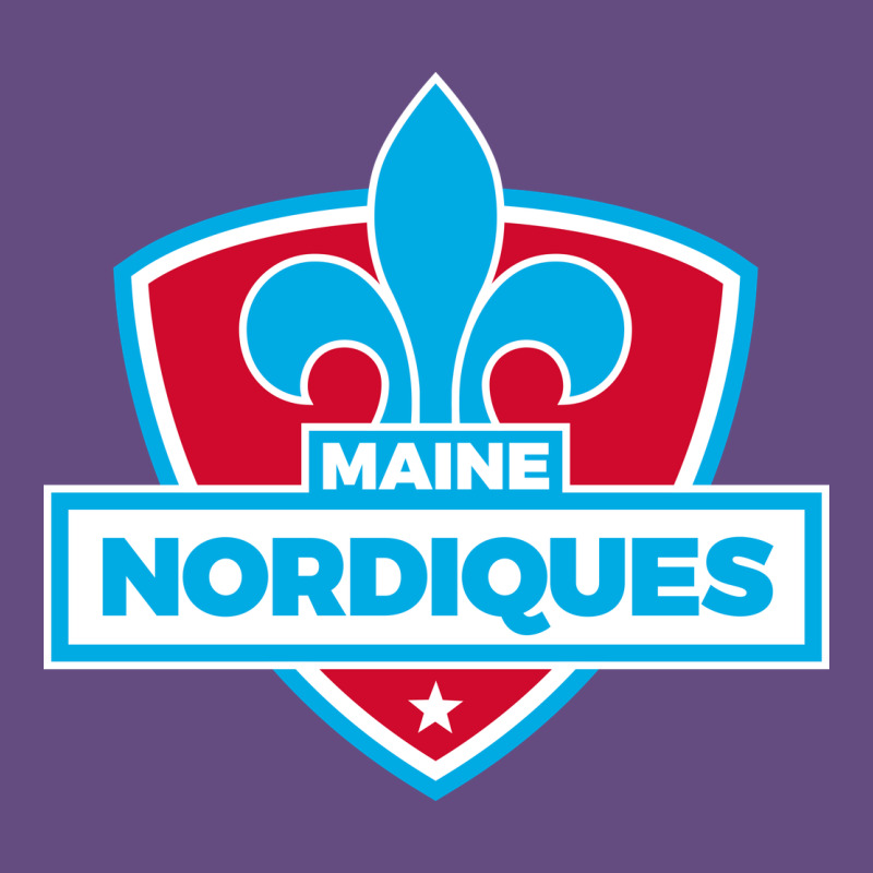 Maine Nordiques Vintage Hoodie by artisFamous | Teevron