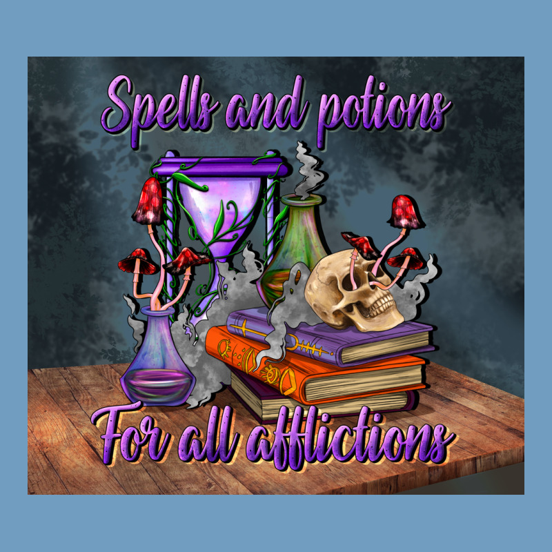 Spells And Potions For All Afflictions Tumbler Urban Heavy Tee by BundleAndBundleShop | Teevron