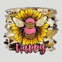 Bee Happy Zipper Hoodie | Teevron