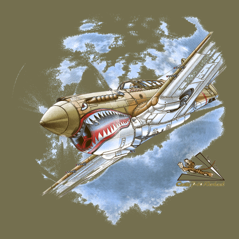 Flying Tigers Vintage Hoodie by artisFamous | Teevron