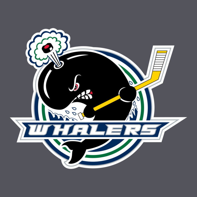Plymouth Whalers Hockey Vintage Hoodie by artisFamous | Teevron