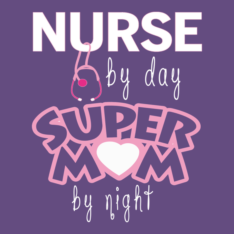 Nurse By Day Super Mom By Night Vintage Hoodie by artisFamous | Teevron