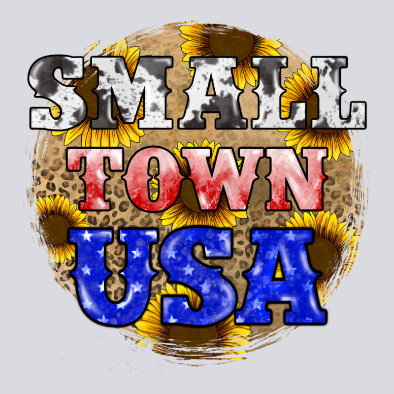 Small Town Usa Zipper Hoodie by JahusDesignShop | Teevron
