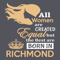 Women Are Born In Richmond Vintage Hoodie | Teevron