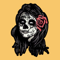 Sugar Skull Lady Vintage Hoodie | Teevron