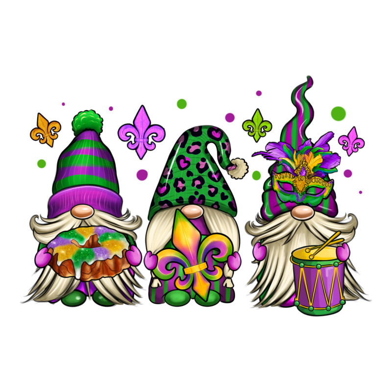 Mardi Gras Gnomes Classic Tee by OliviaCreatesArt | Teevron