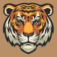 Tiger Vector Face Vintage Hoodie | Teevron