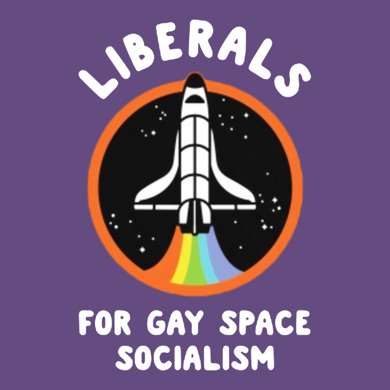 Liberals For Gay Space Socialism Vintage Hoodie by artisFamous | Teevron