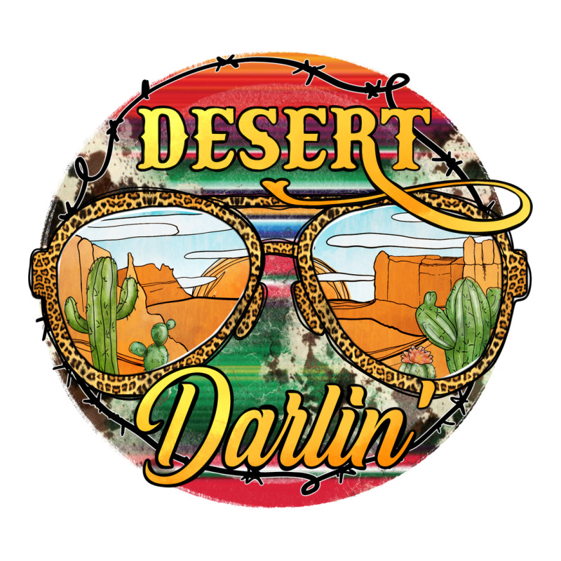 Desert Darlin' Sunglassess Zipper Hoodie by JahusDesignShop | Teevron