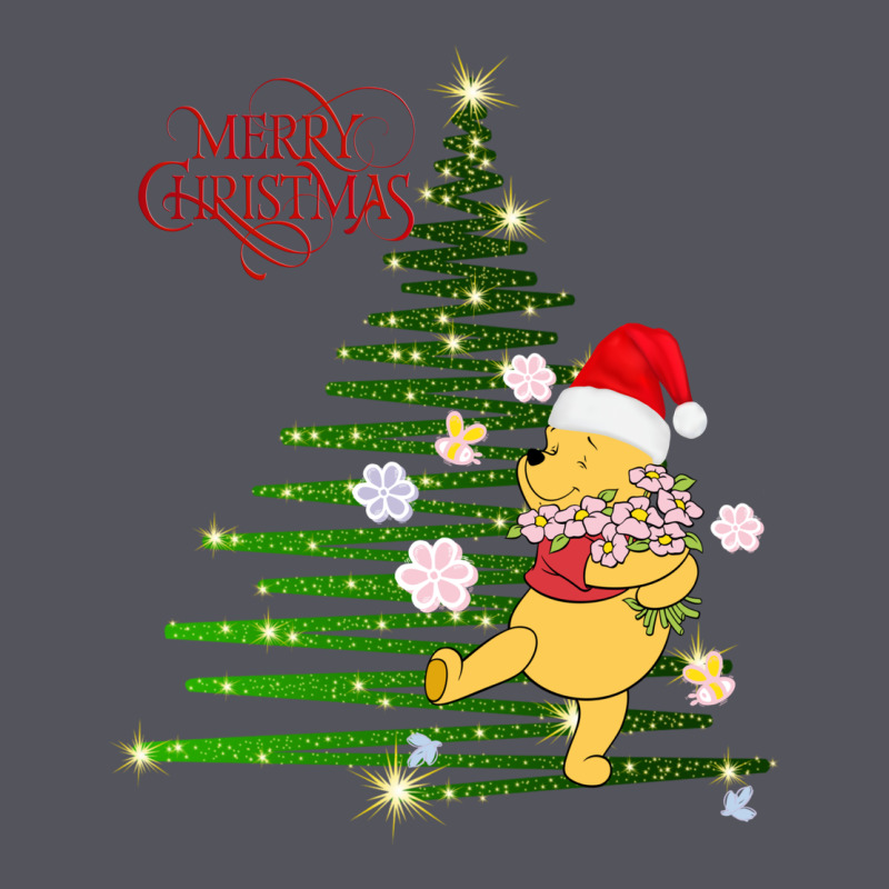 Winnie The Pooh- Merry Christmas Vintage Hoodie by artisFamous | Teevron