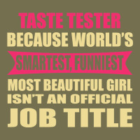 Taste Tester Funniest Isn't A Jobtitle Vintage Hoodie | Teevron
