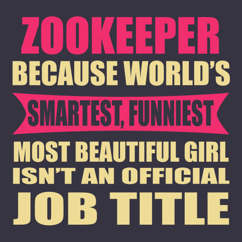 Zookeeper Funniest Isn't A Jobtitle Vintage Hoodie by artisFamous | Teevron