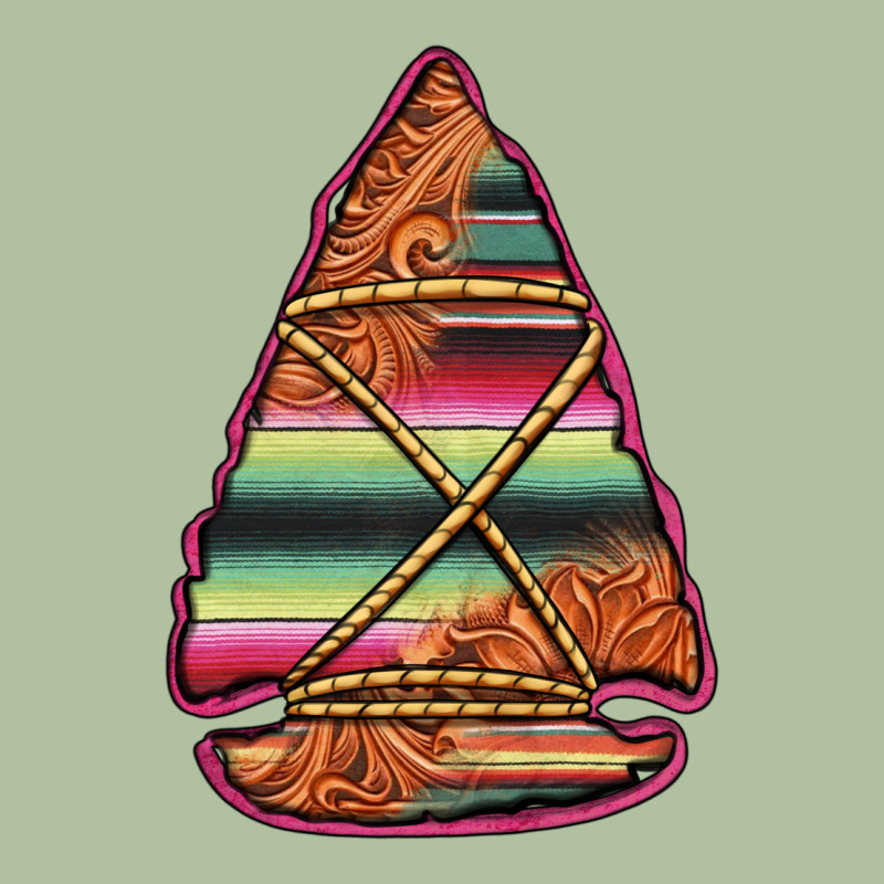 Serape Tooled Leather Arrowhead Urban Hoodie by Jasminsmagicworld | Teevron