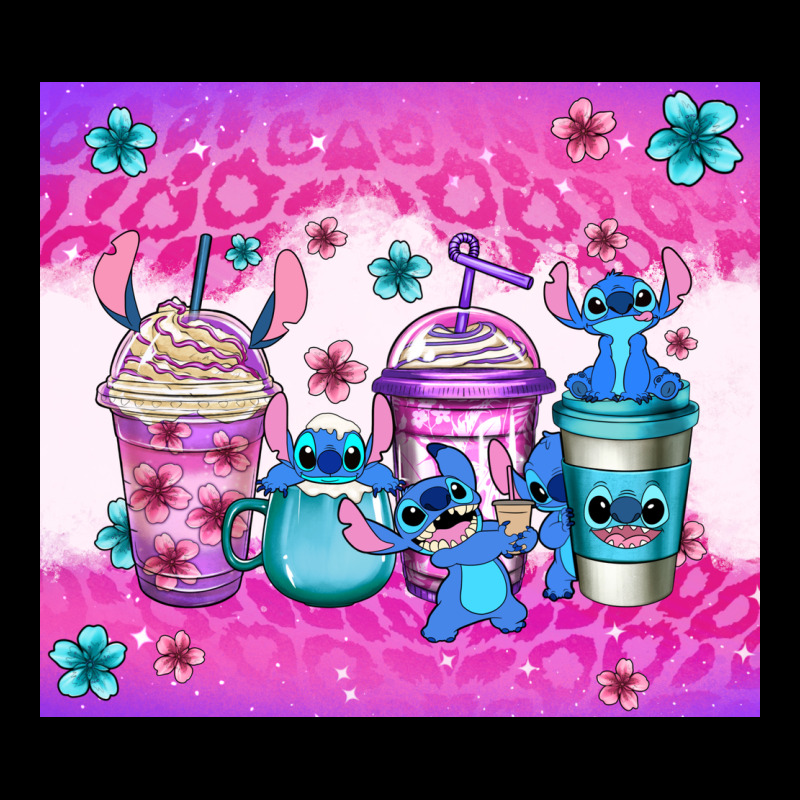 Stitch Coffee Cups Premium Sweatshirt by Jasminsmagicworld | Teevron
