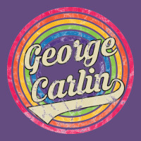 George Carlin   Retro Rainbow Faded Style Vintage Hoodie | Teevron