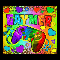 Lgbtq+ Gaymer With Hearts Tumbler Ladies Tee | Teevron
