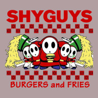 Shy Guys Burger And Fries Vintage Hoodie | Teevron
