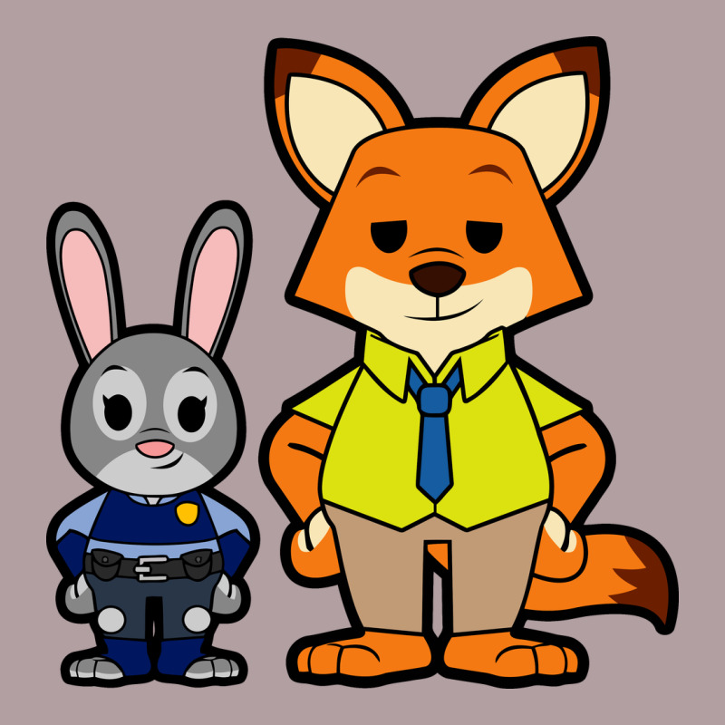 Zootopia Duo Chibi Vintage Hoodie by artisFamous | Teevron