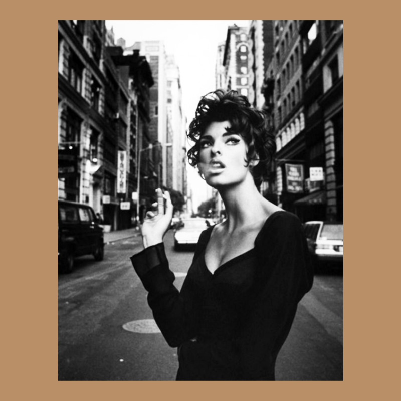 Linda Evangelista Fashion Model Vintage Hoodie by artisFamous | Teevron