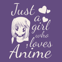 Just A Girl Who Loves Anime Vintage Hoodie | Teevron