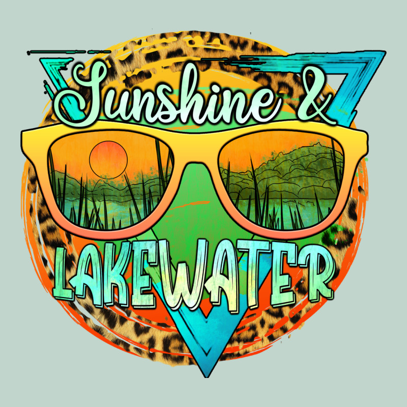Sunshine & Lakewater Zipper Hoodie by JahusDesignShop | Teevron