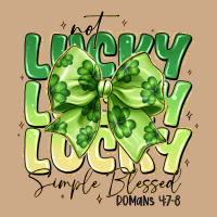 Not Lucky Simply Blessed Vintage Hoodie | Teevron