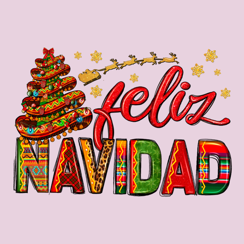 Feliz Navidad With Sombrero Tree Ladies Tee by BundleAndBundleShop | Teevron