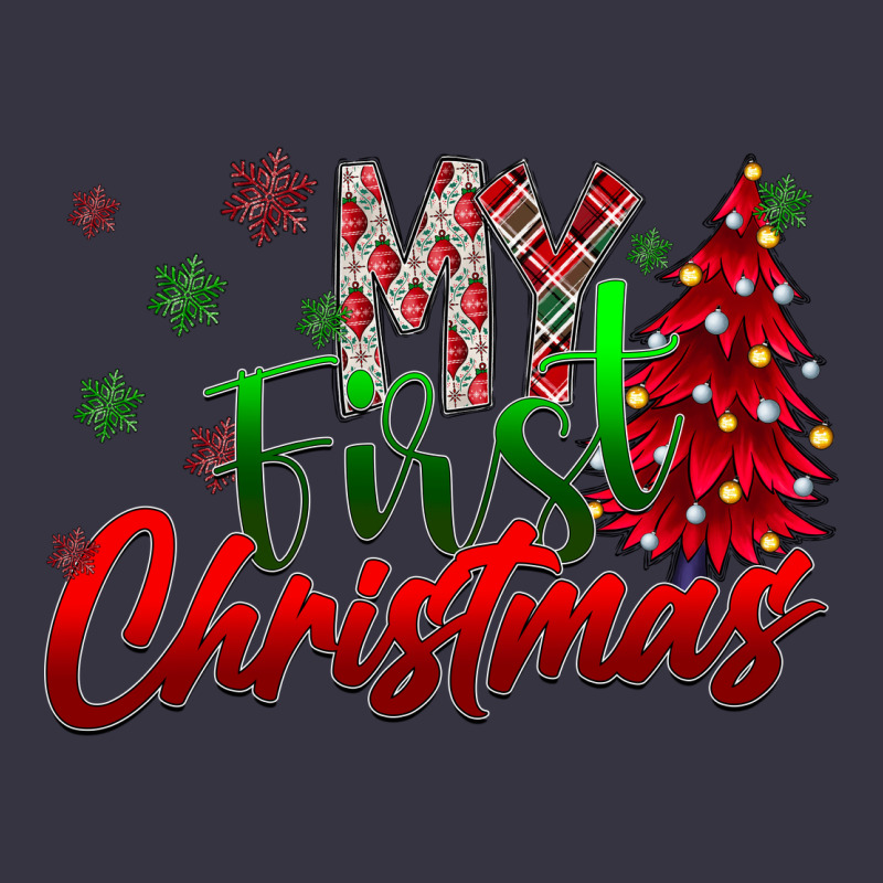 My First Christmas Vintage Hoodie by CowhideDigitalArt | Teevron