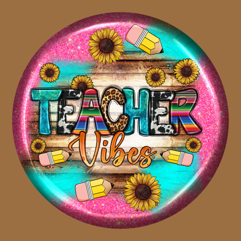 Teacher Vibe Earrings Vintage Tee by BundleAndBundleShop | Teevron
