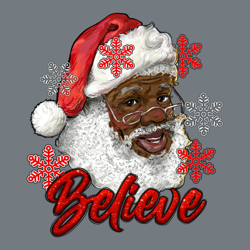 African American Santa Believe Heavyweight Sweatshirt by RanaPortraitStore | Teevron