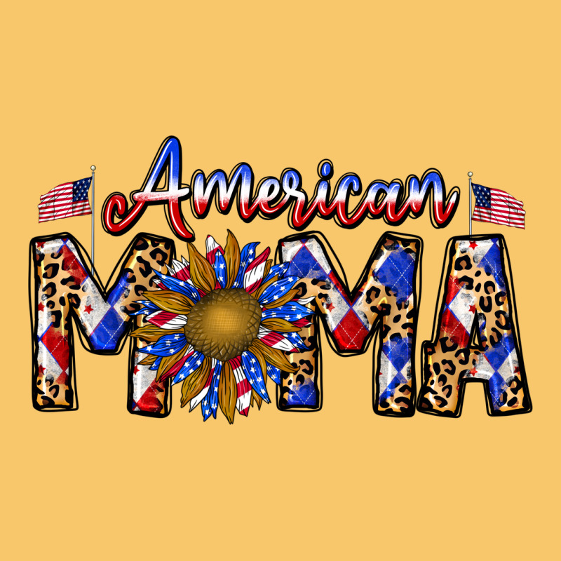 American Mama Vintage Hoodie by CowhideDigitalArt | Teevron
