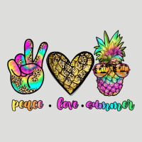 Peace Love Summer Zipper Hoodie | Teevron