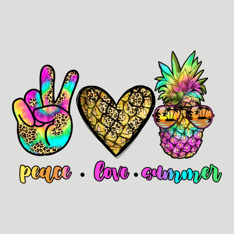 Peace Love Summer Zipper Hoodie by JahusDesignShop | Teevron