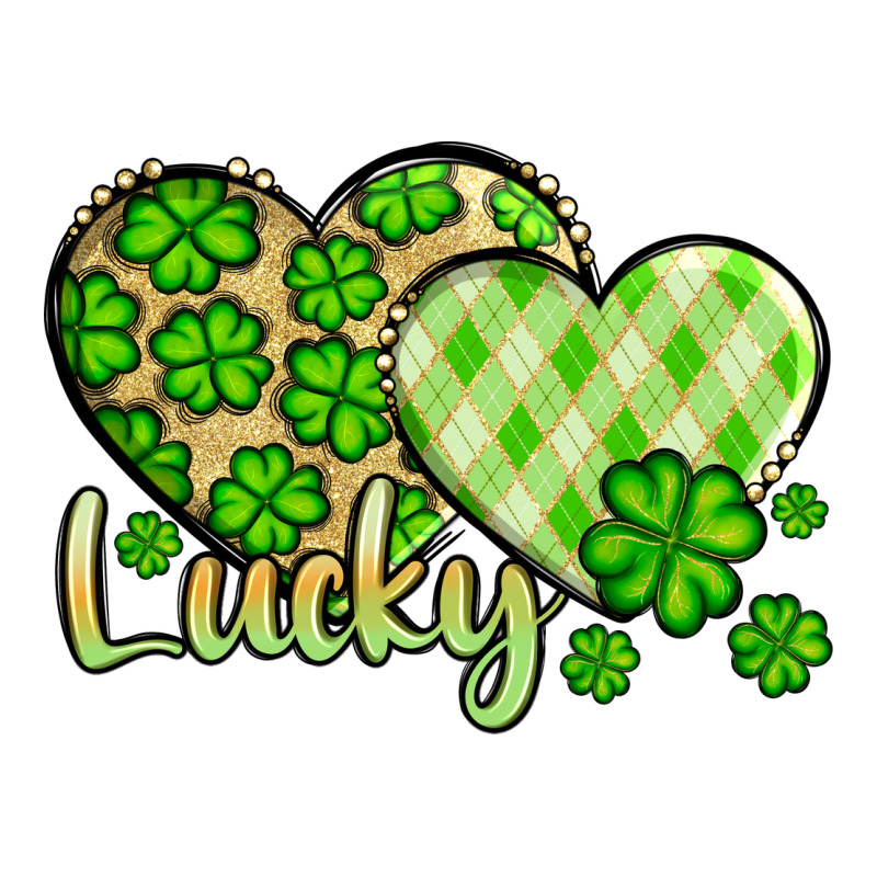St. Patrick's Lucky Hearts Premium Tee by OliviaCreatesArt | Teevron