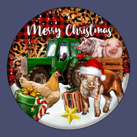 Merry Christmas Farm Animals Vintage Tee | Teevron