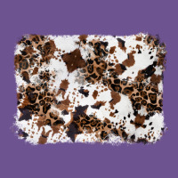 Cowhide Leopard Background Vintage Tee | Teevron