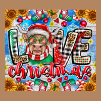 Love Christmas Highland Cow Long Sleeve Tee | Teevron