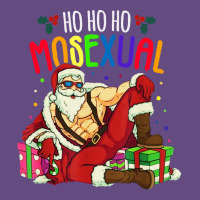 Mens Ho Ho Ho Mosexual Vintage Hoodie | Teevron