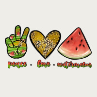 Peace Love Watermelon Zipper Hoodie | Teevron