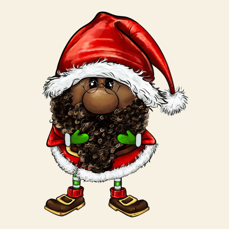 Afro Santa Gnomes Vintage Tee by FaDigitalArtStudio | Teevron