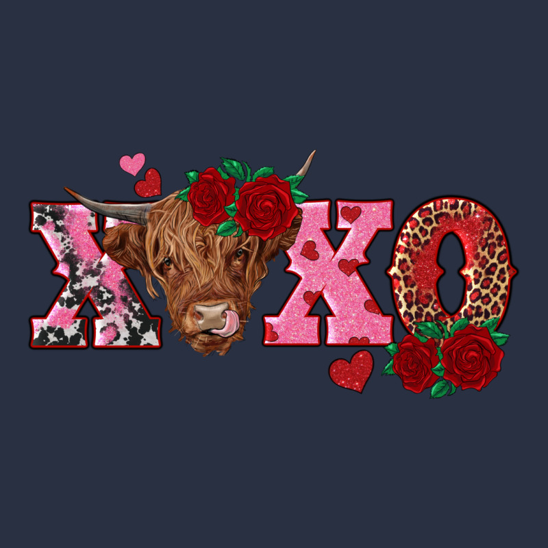 Xoxo Highland Cow Heavyweight Sweatshirt by RanaPortraitStore | Teevron