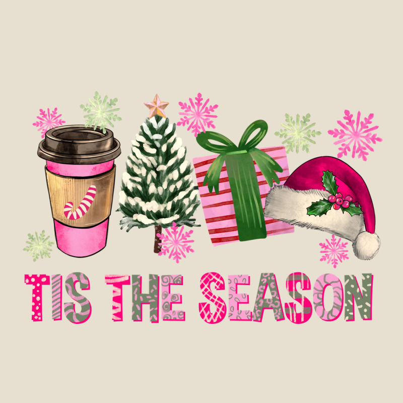 Pink Christmas Tis The Season Urban Heavy Tee by FaDigitalArtStudio | Teevron