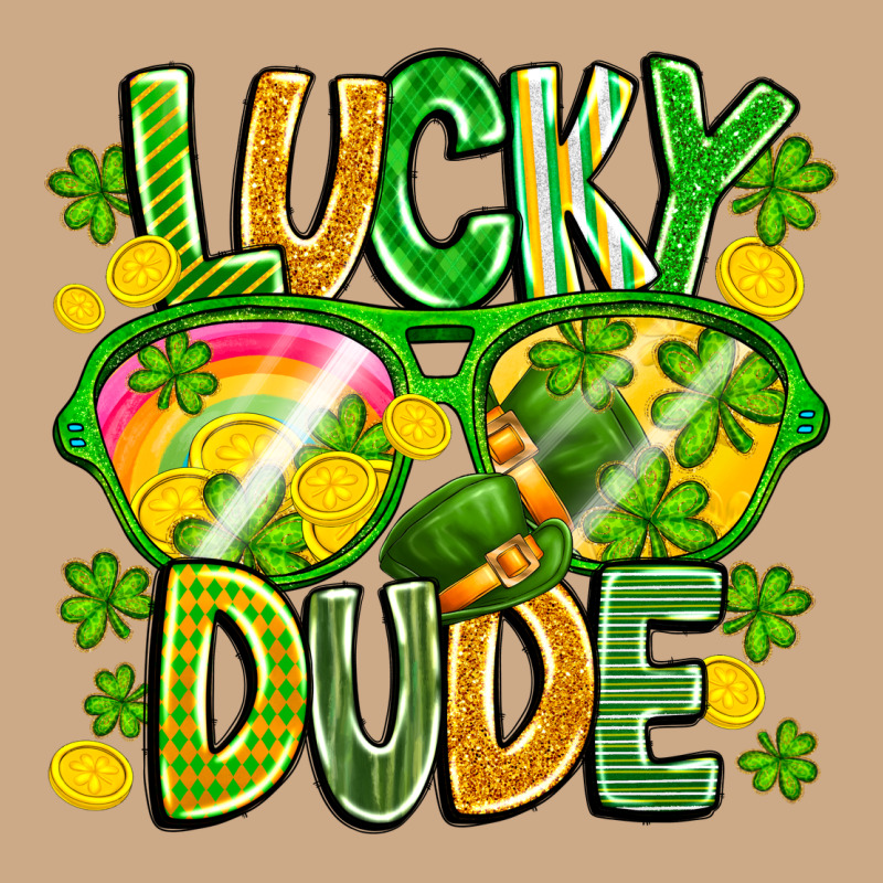 Lucky Dude Vintage Hoodie by CowhideDigitalArt | Teevron